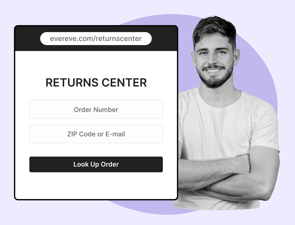 WeSupply providing white-label return center page