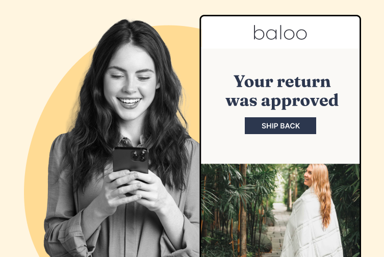 Baloo Living using WeSupply return notifications