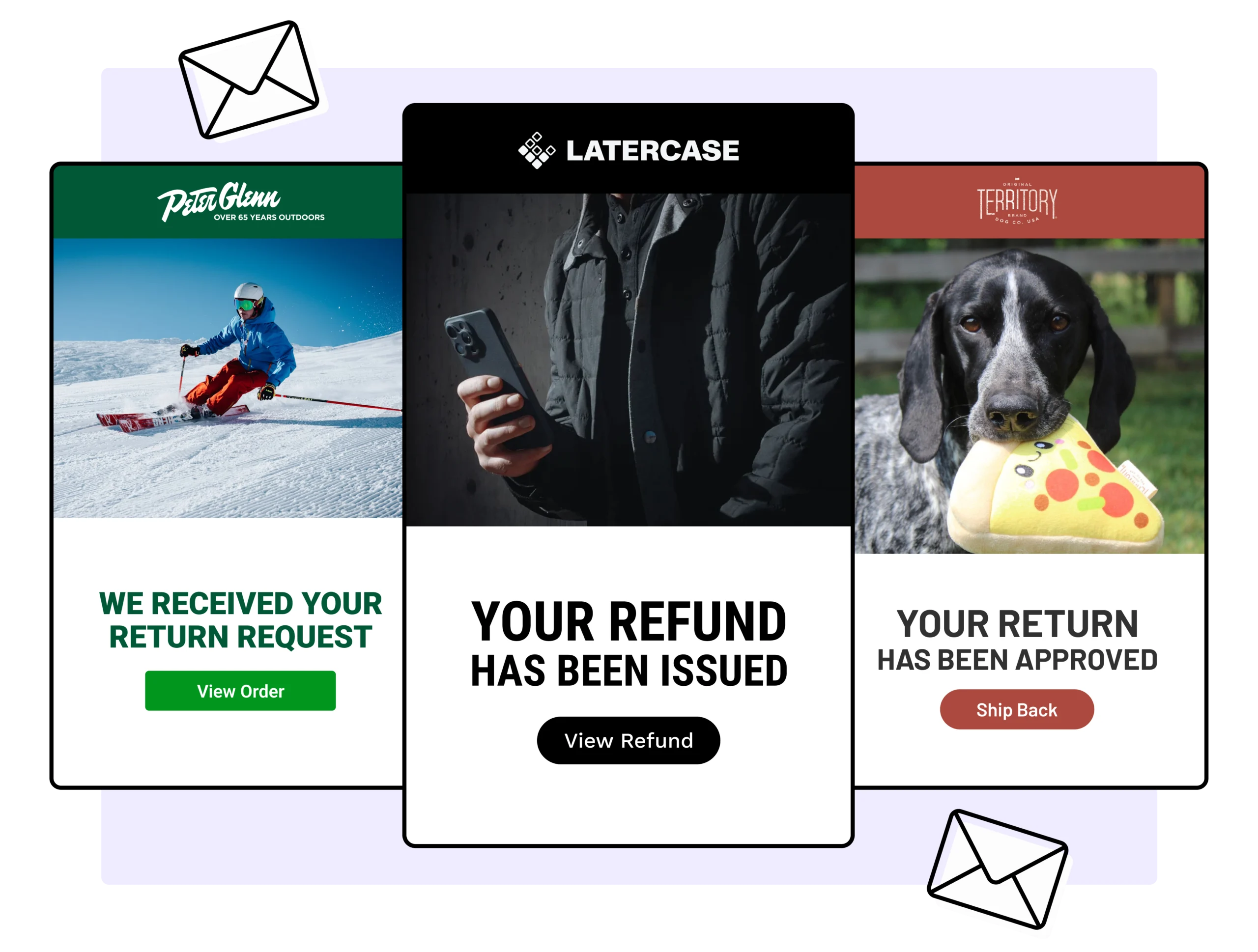 WeSupply return Notifications - Latercase Peter Glenn Territory