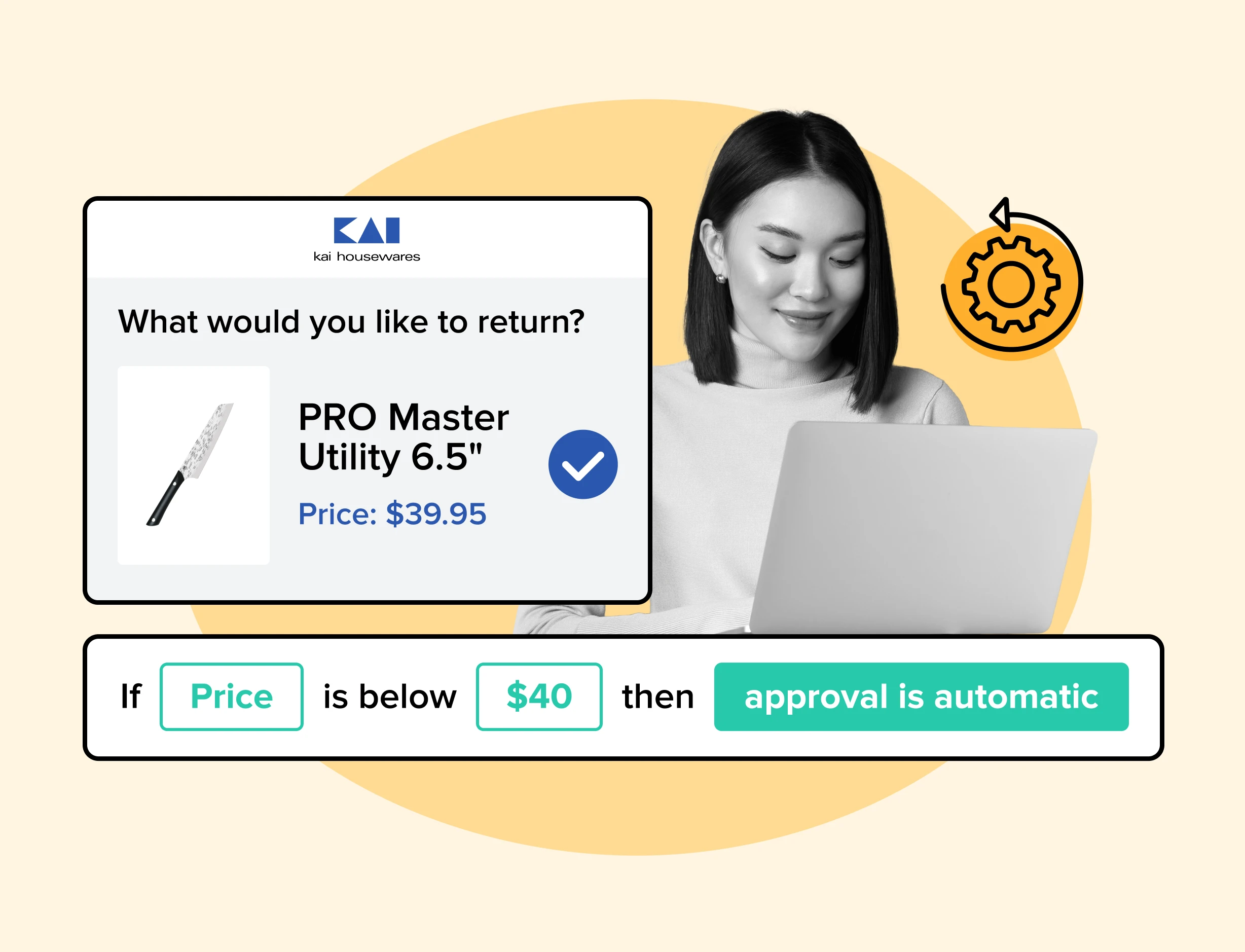 KAI USA using WeSupply automated returns