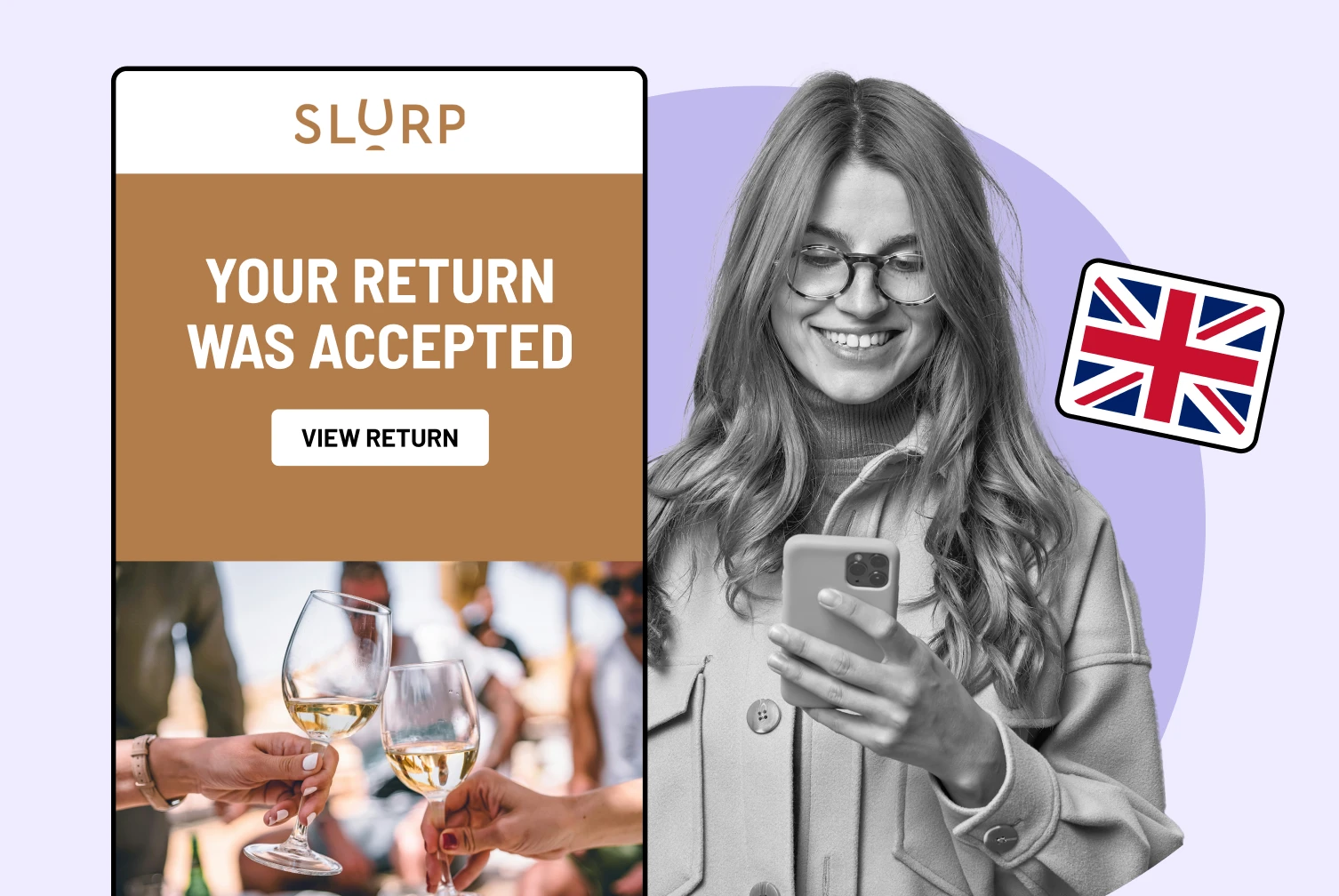 Slurp using WeSupply return notifications