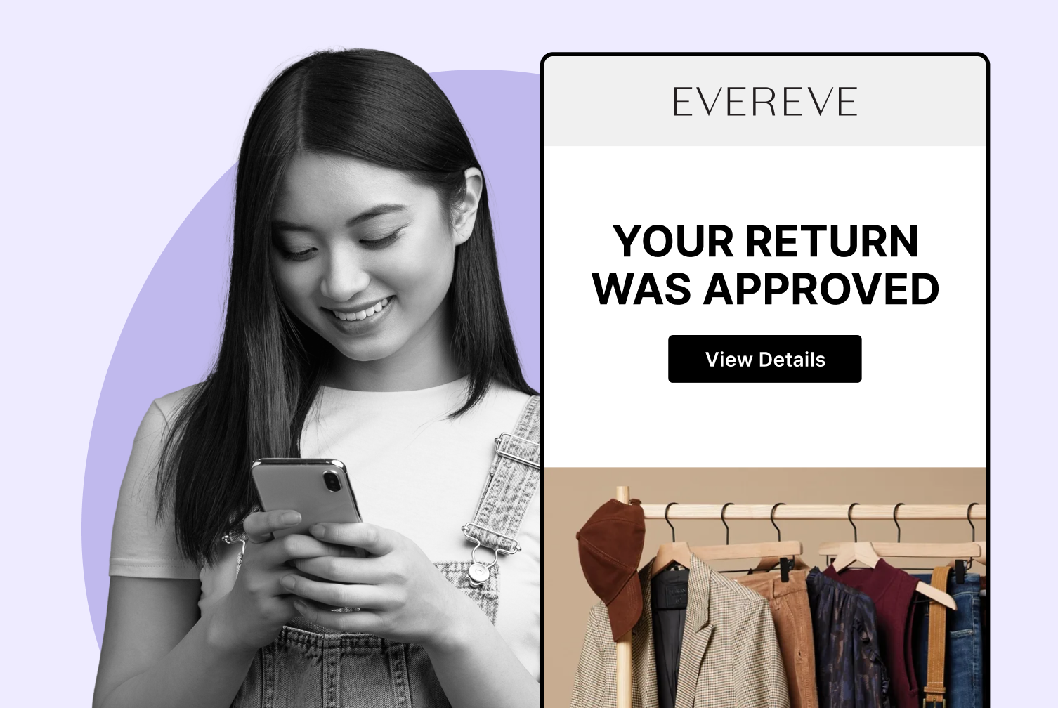 Evereve using WeSupply return notifications
