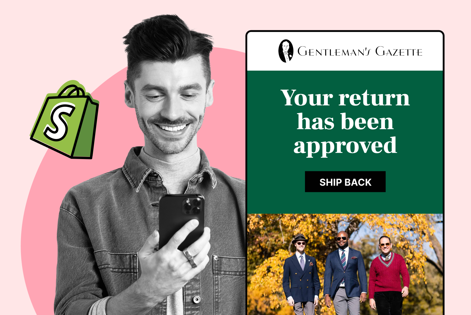 Gentlemans Gazette using WeSupply return notifications