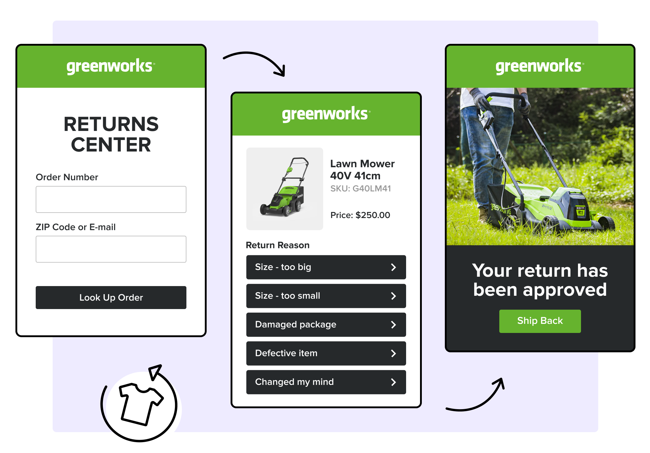 WeSupply Self Service Returns - chaparral moto