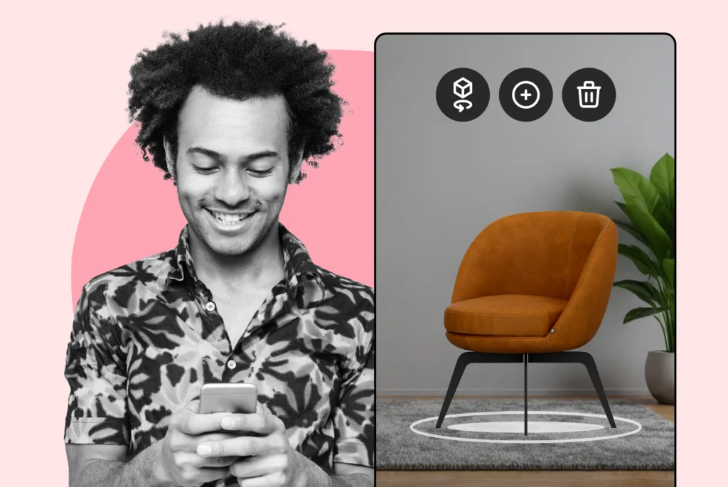 AR furniture app