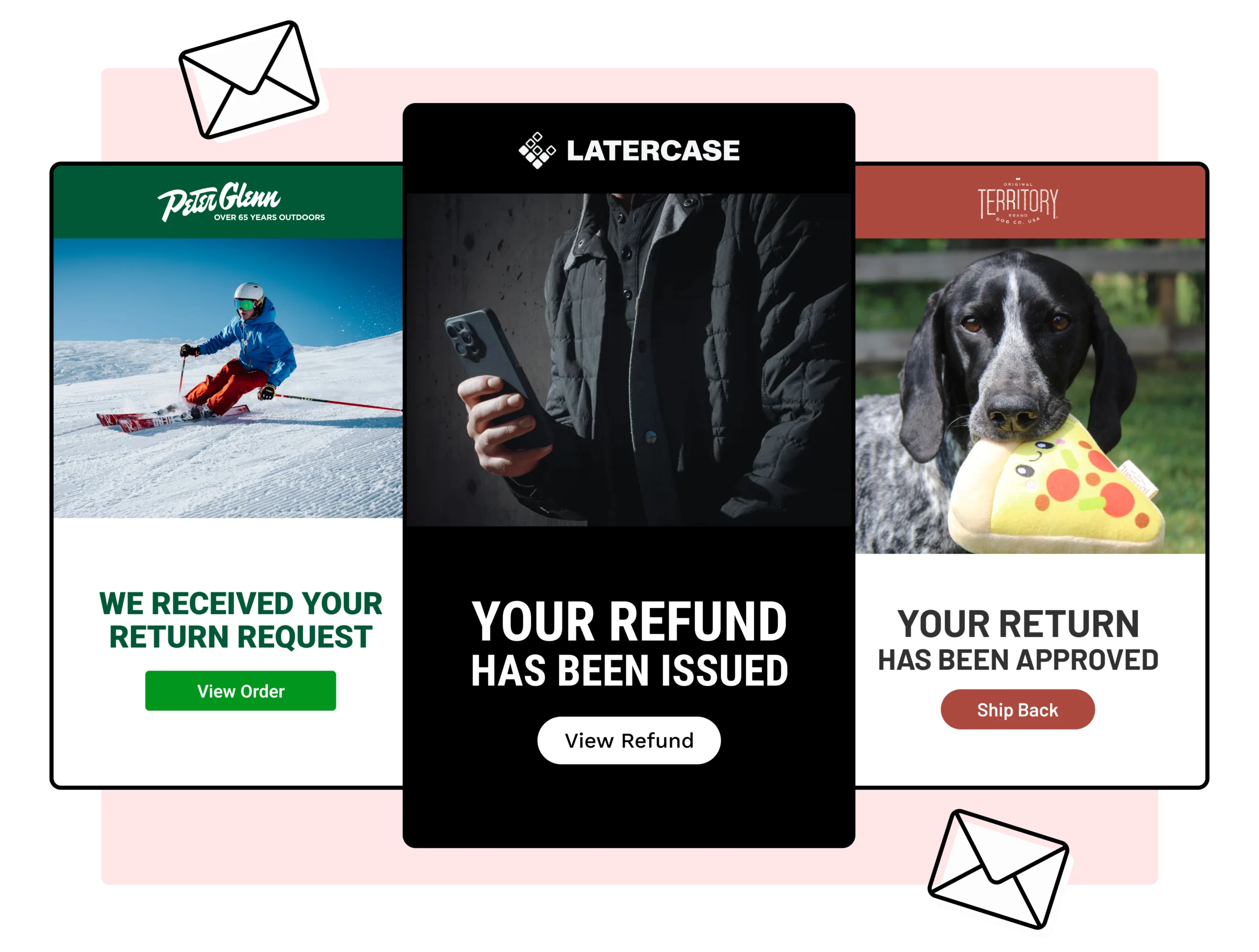 WeSupply return Notifications - Latercase Peter Glenn Territory