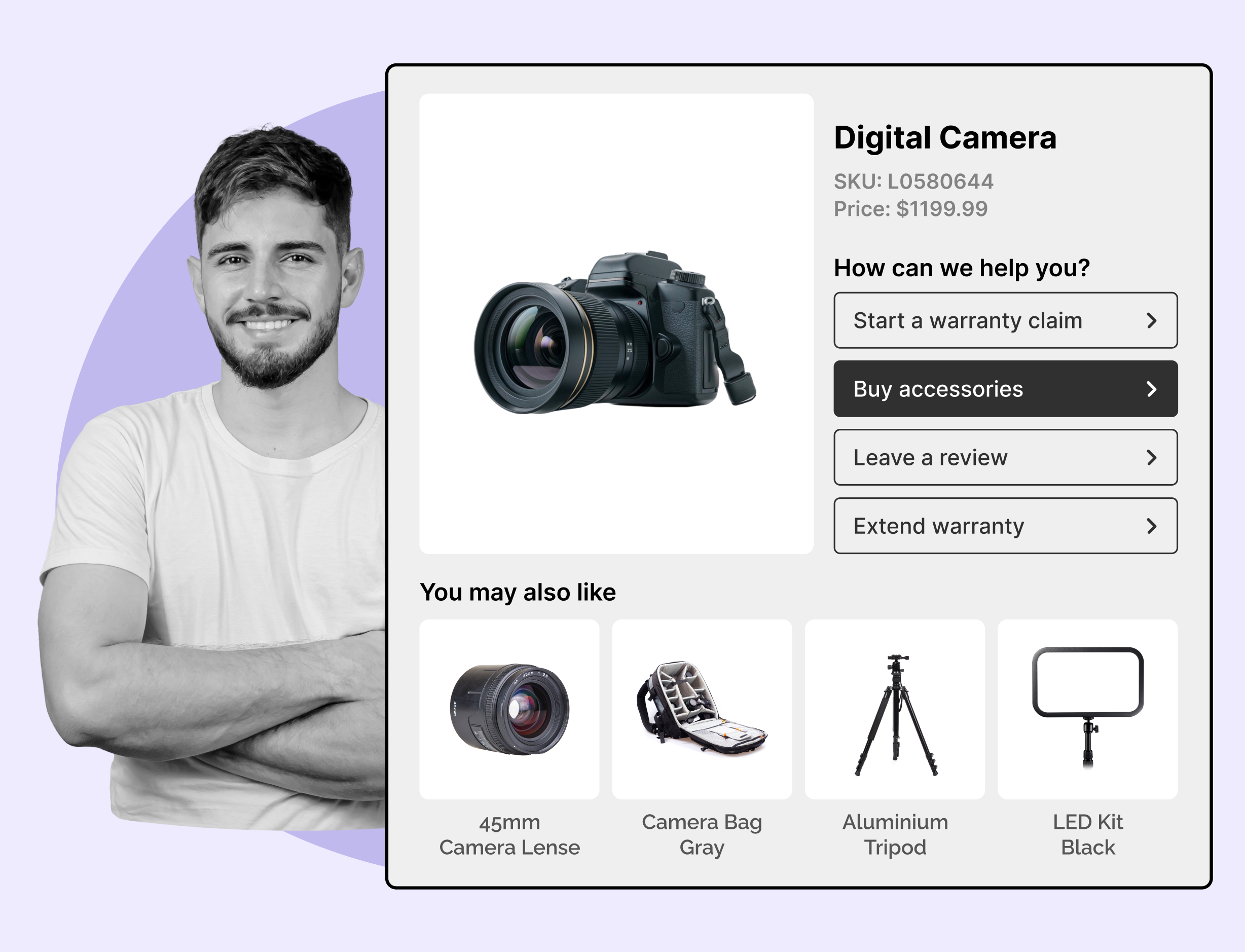 WeSupply self service warranty - upsell opportunity