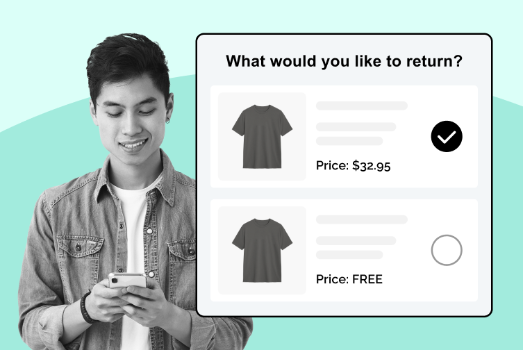 returning a BOGO promotion item trough WeSupply returns