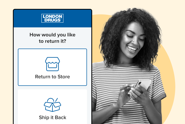 WeSupply providing the option of returning to store - used by London Drugs