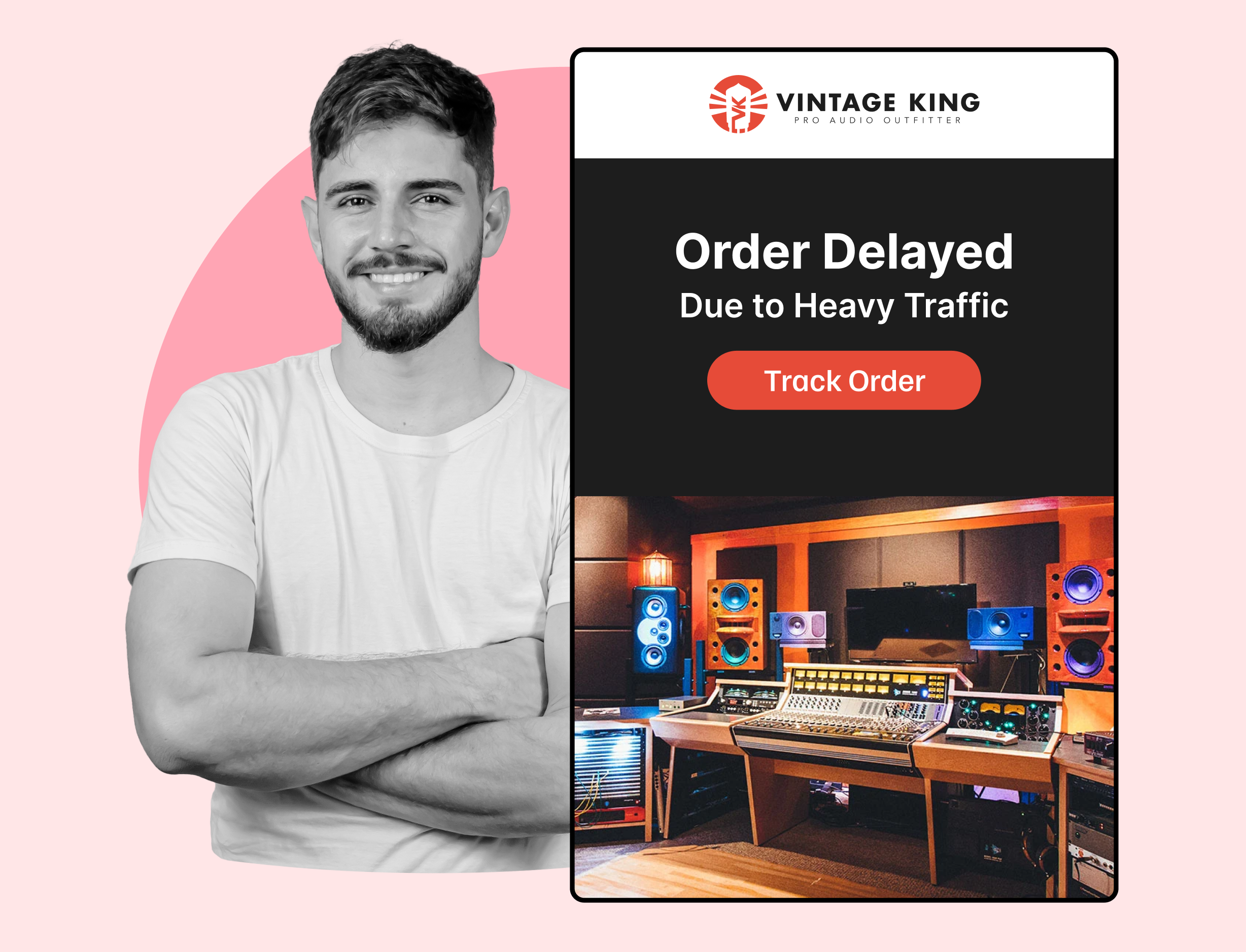 WeSupply delay notification - used by Vintage King