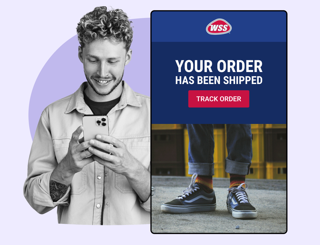 shop WSS using WeSupply delivery notifications