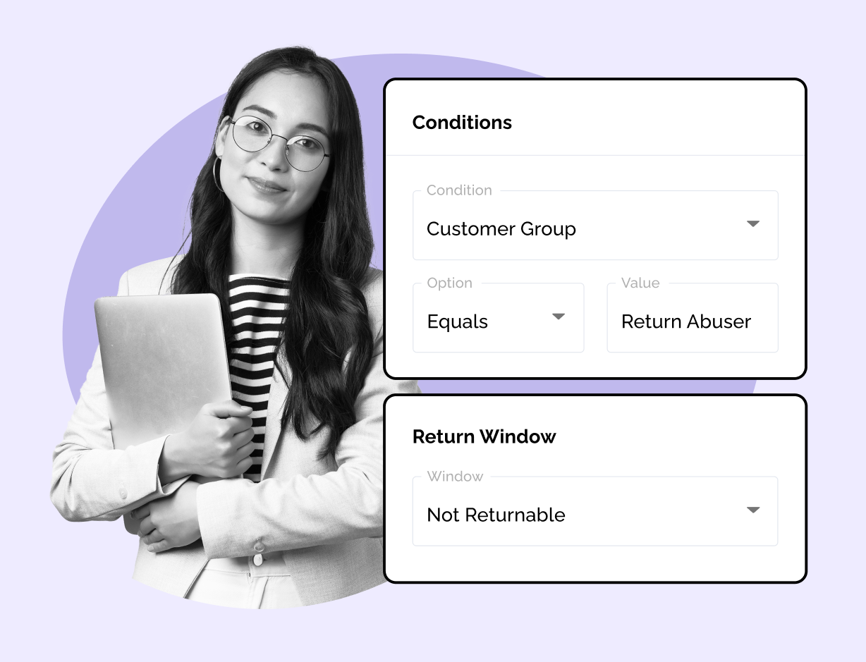 WeSupply Return Rules that prevent return abuse