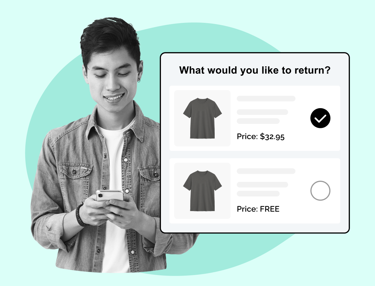 returning a BOGO promotion item trough WeSupply returns