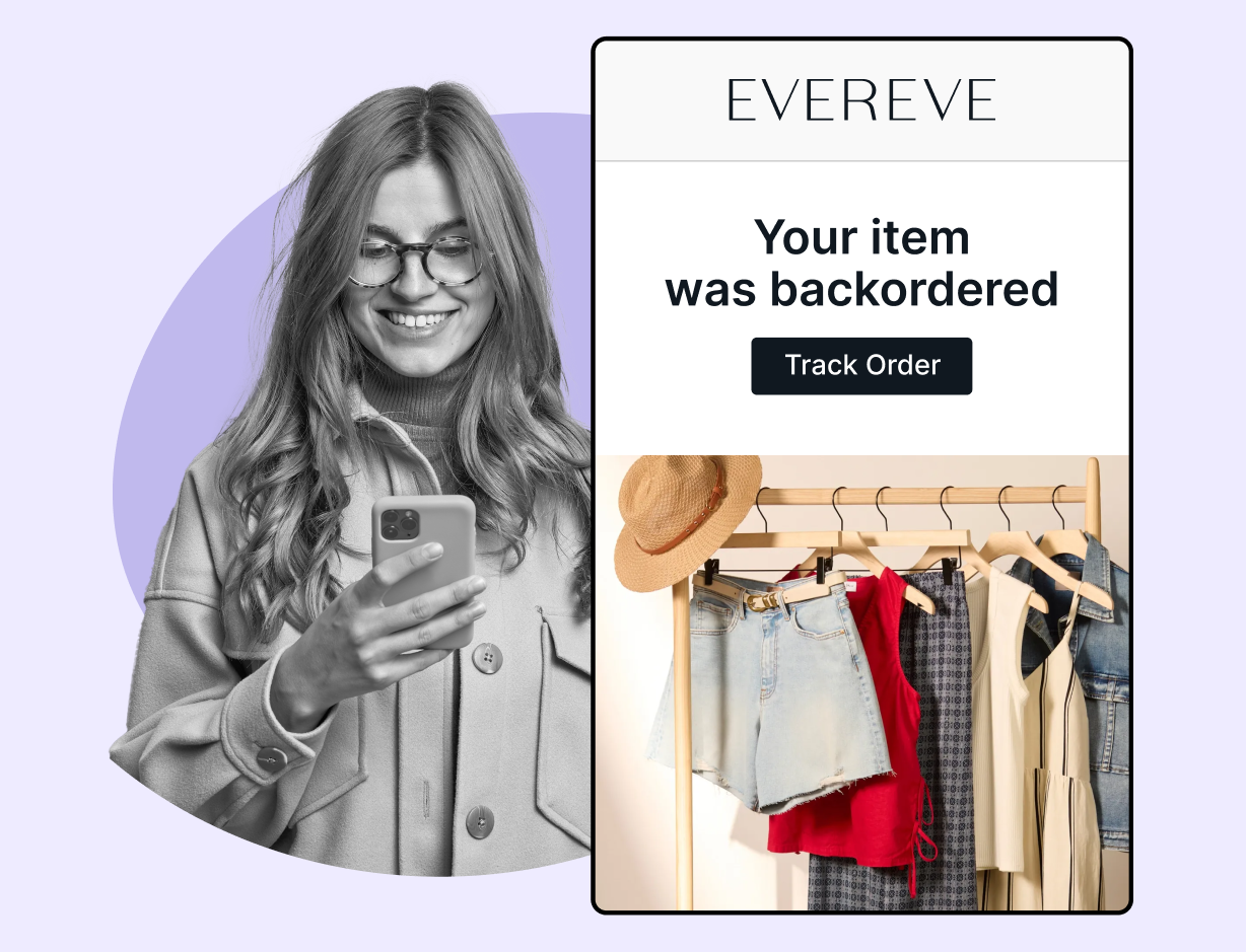 WeSupply backorder email notification - used by Evereve