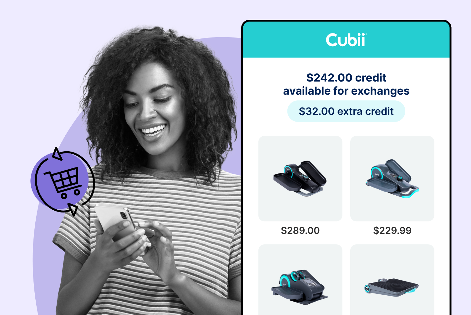 cubii using WeSupply exchanges