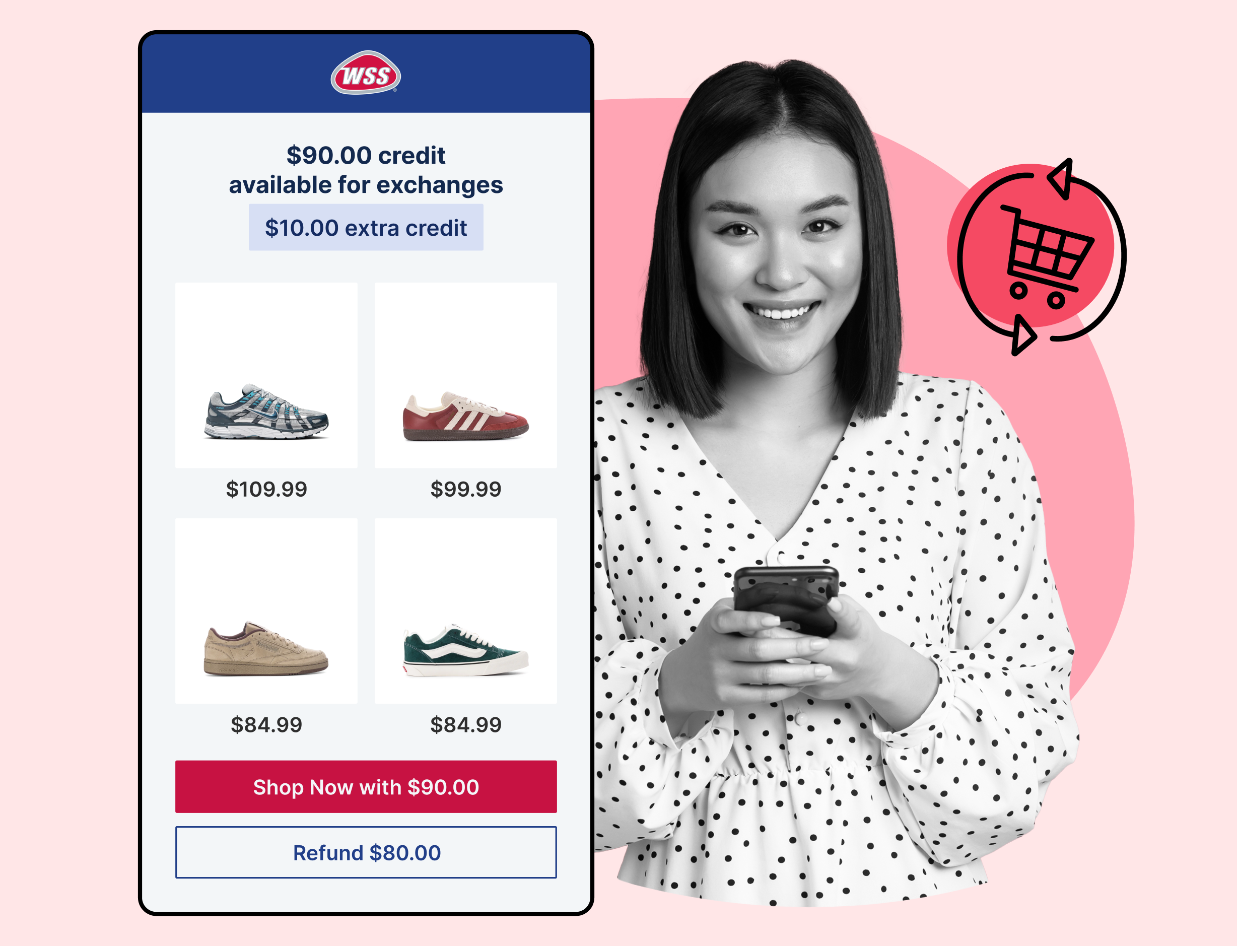shop WSS using WeSupply exchanges
