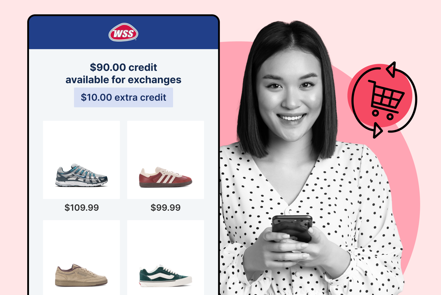 shop WSS using WeSupply exchanges