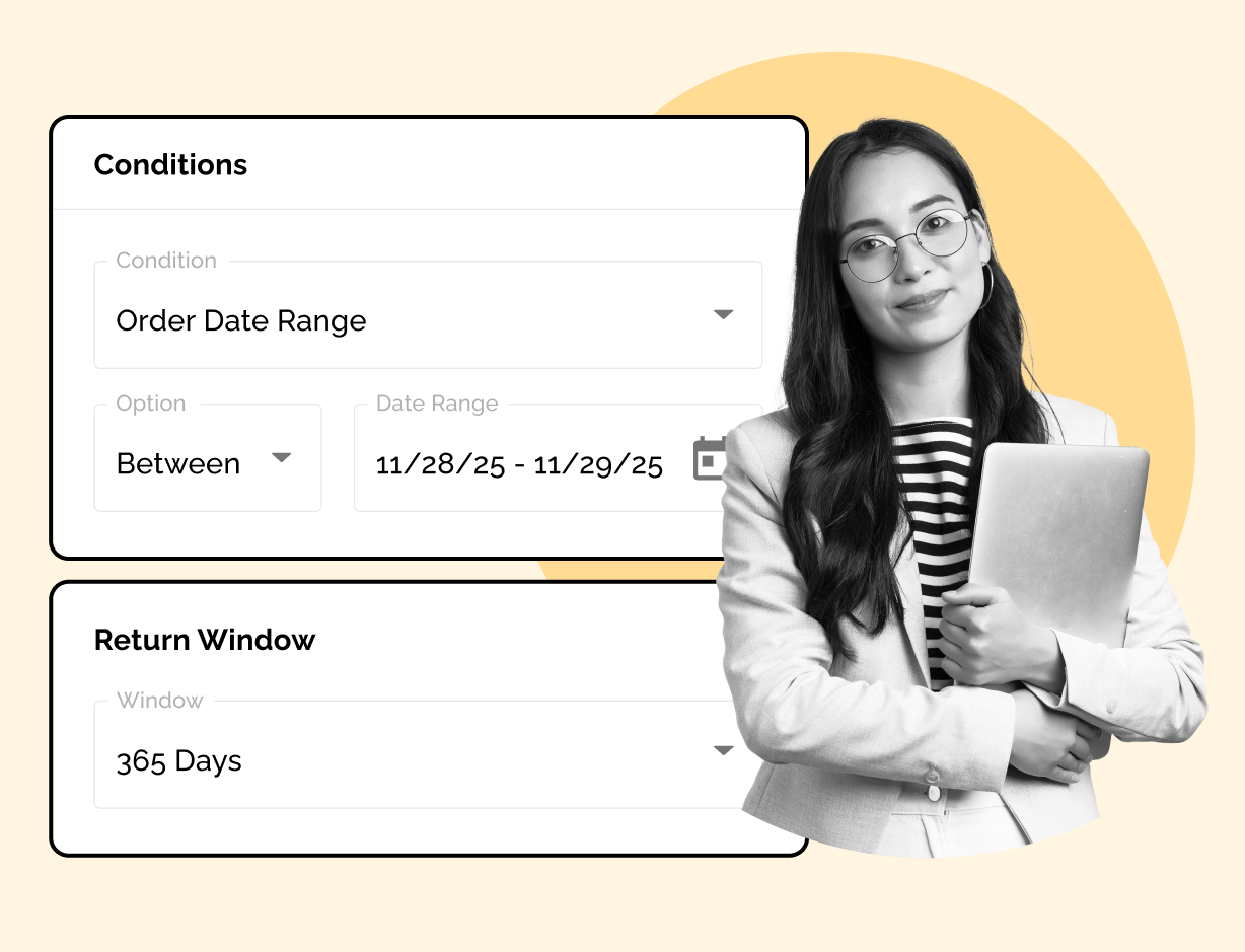 WeSupply Returns Rules for extended holiday returns