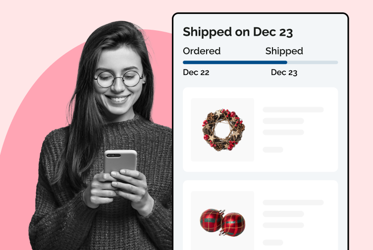 holiday order tracking