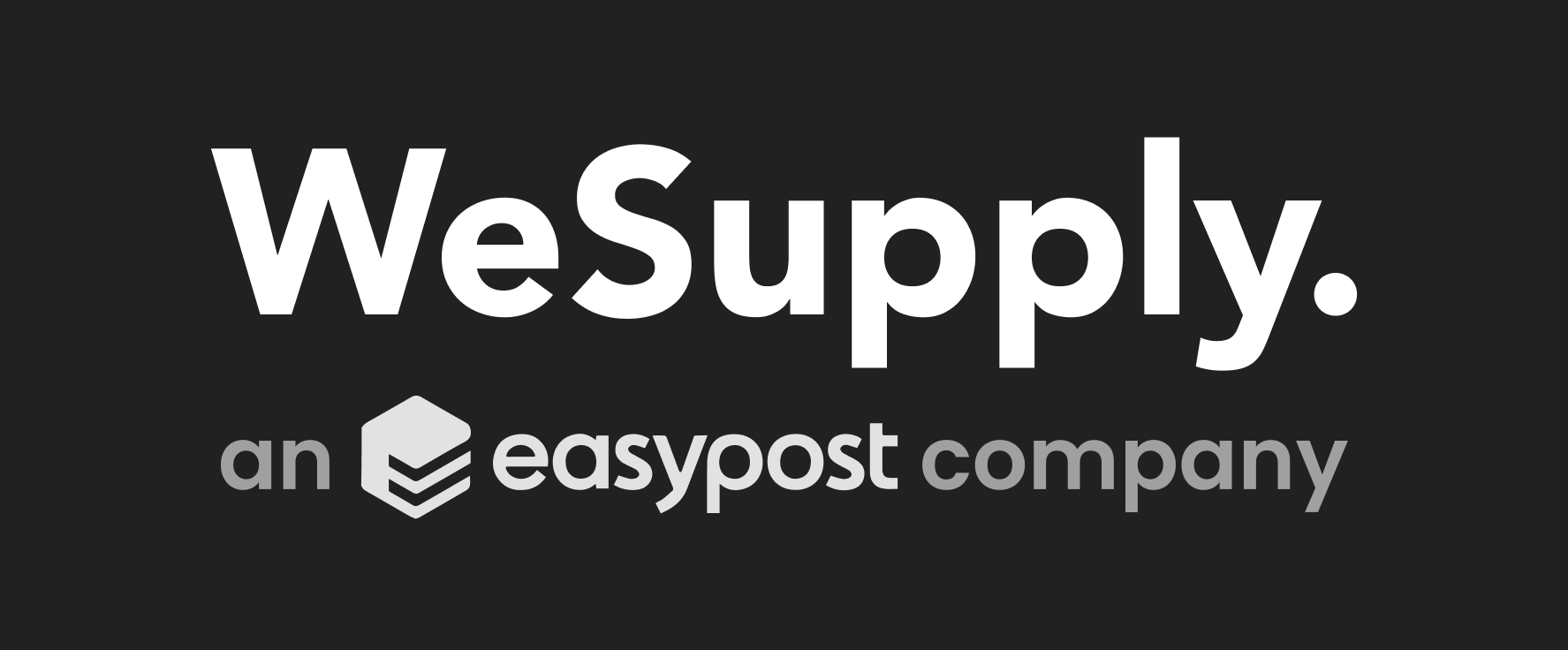 WeSupply EasyPost Logo White